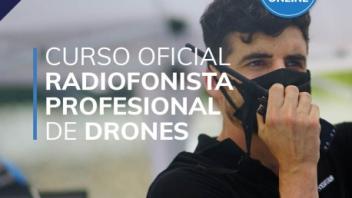 Curso oficial de radiofonista profesional para drones