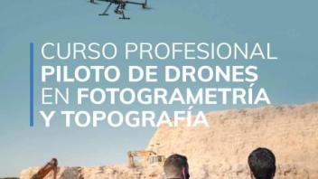 Curso profesional de piloto de drones en topografía y fotogrametría